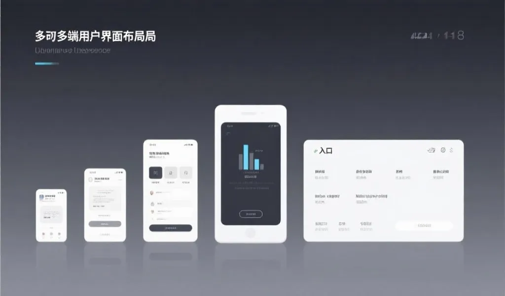 用户界面布局示意